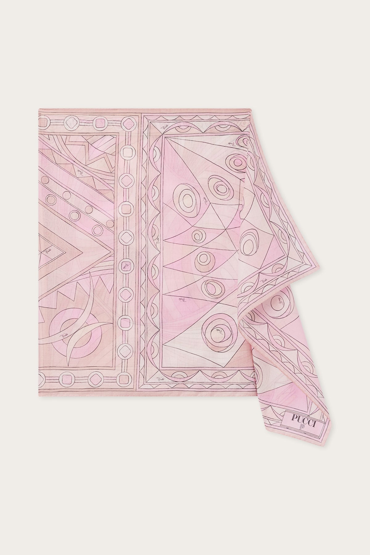 Cotton Sarong with Mixed Prints
 WOMAN Pucci