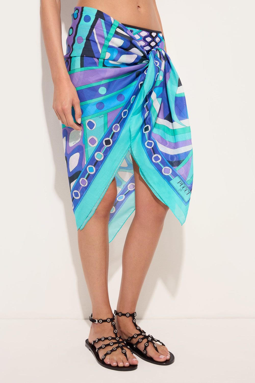 Vivara Print Cotton Sarong
 WOMAN Pucci