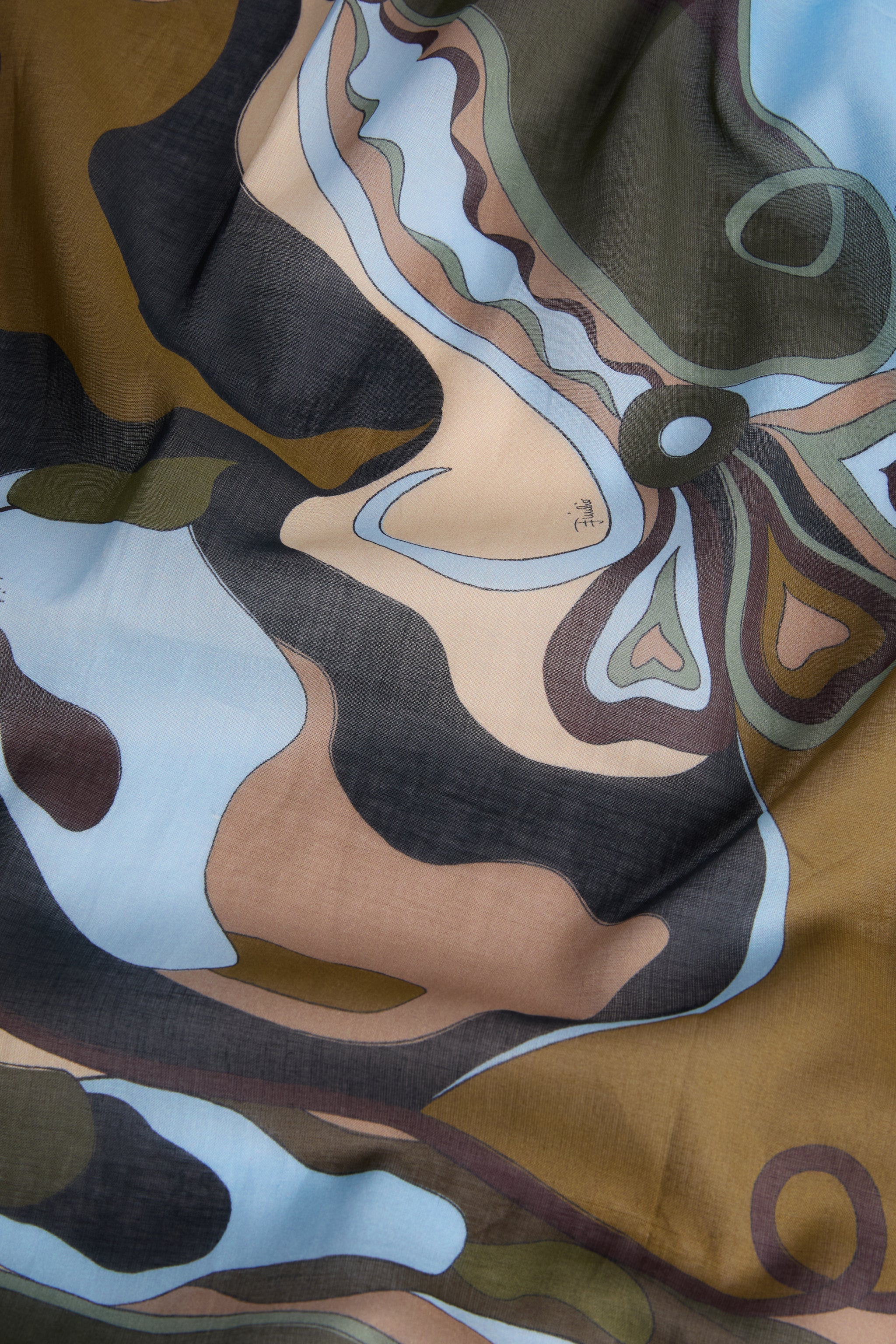 Orchidee Print Sarong
 WOMAN Pucci