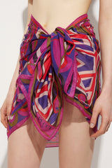 Sarong with Mixed Prints
 WOMAN Pucci