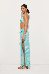 Orchidee Print Pareo Skirt
 WOMAN Pucci