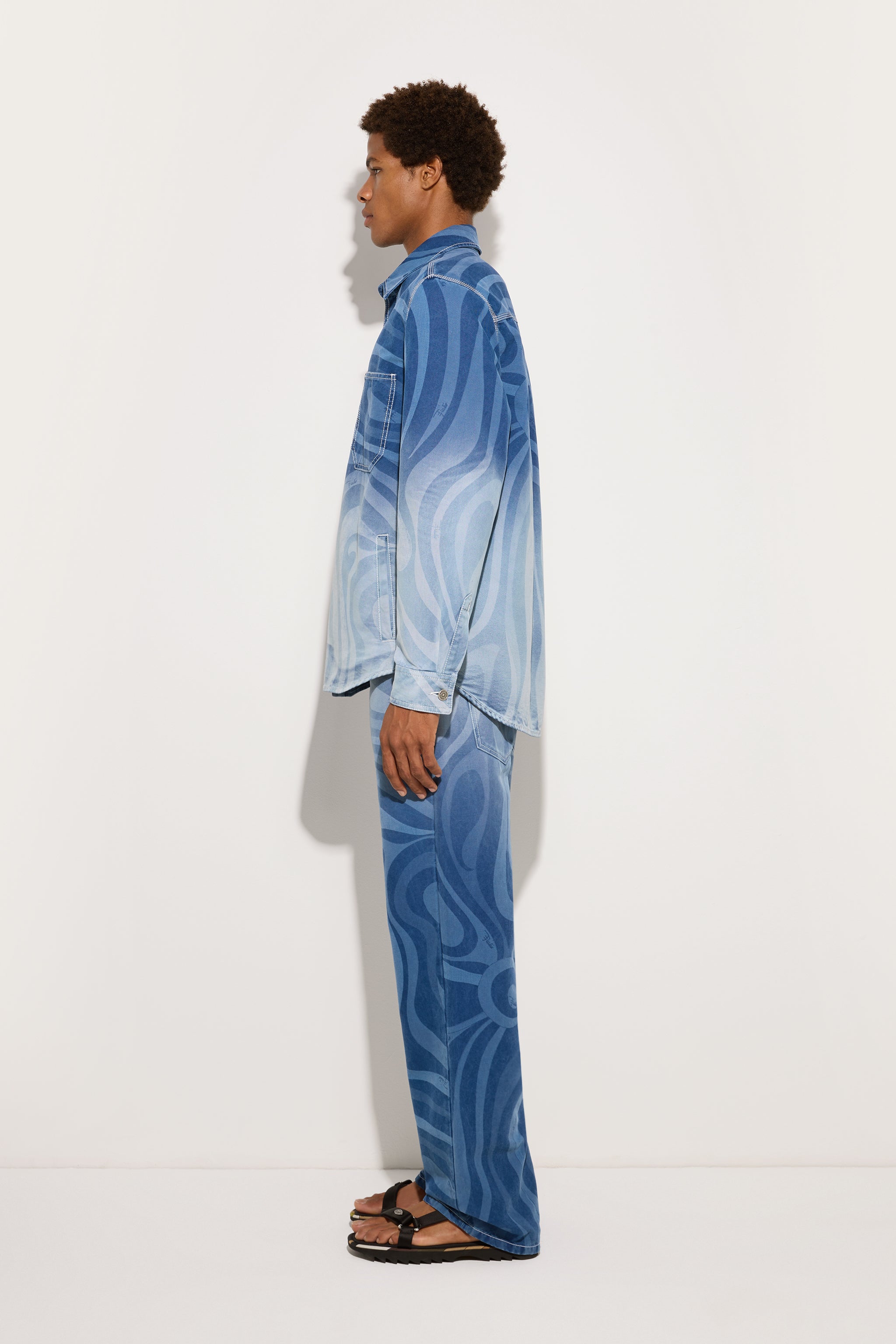 Denim Trousers in Marmo
  Pucci