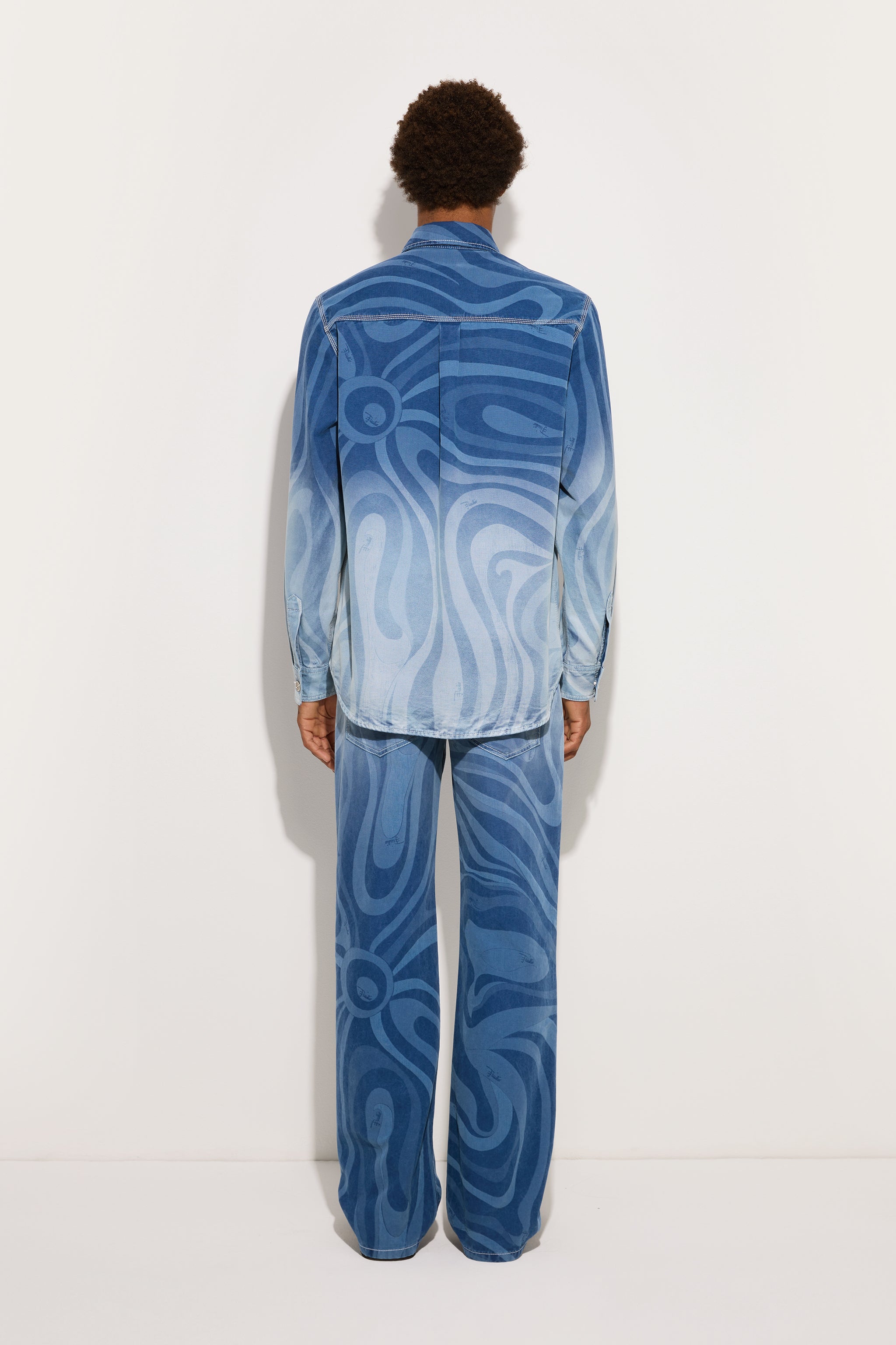 Denim Trousers in Marmo
  Pucci