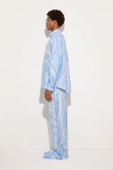 Marmo Print Silk Pants
  Pucci