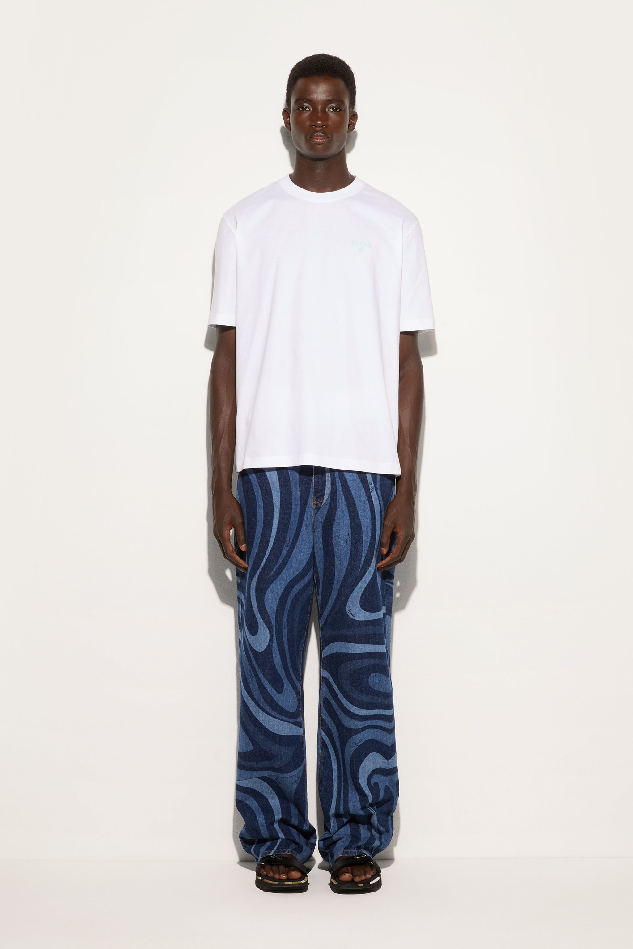 Cotton Back Printed T-Shirt
  Pucci