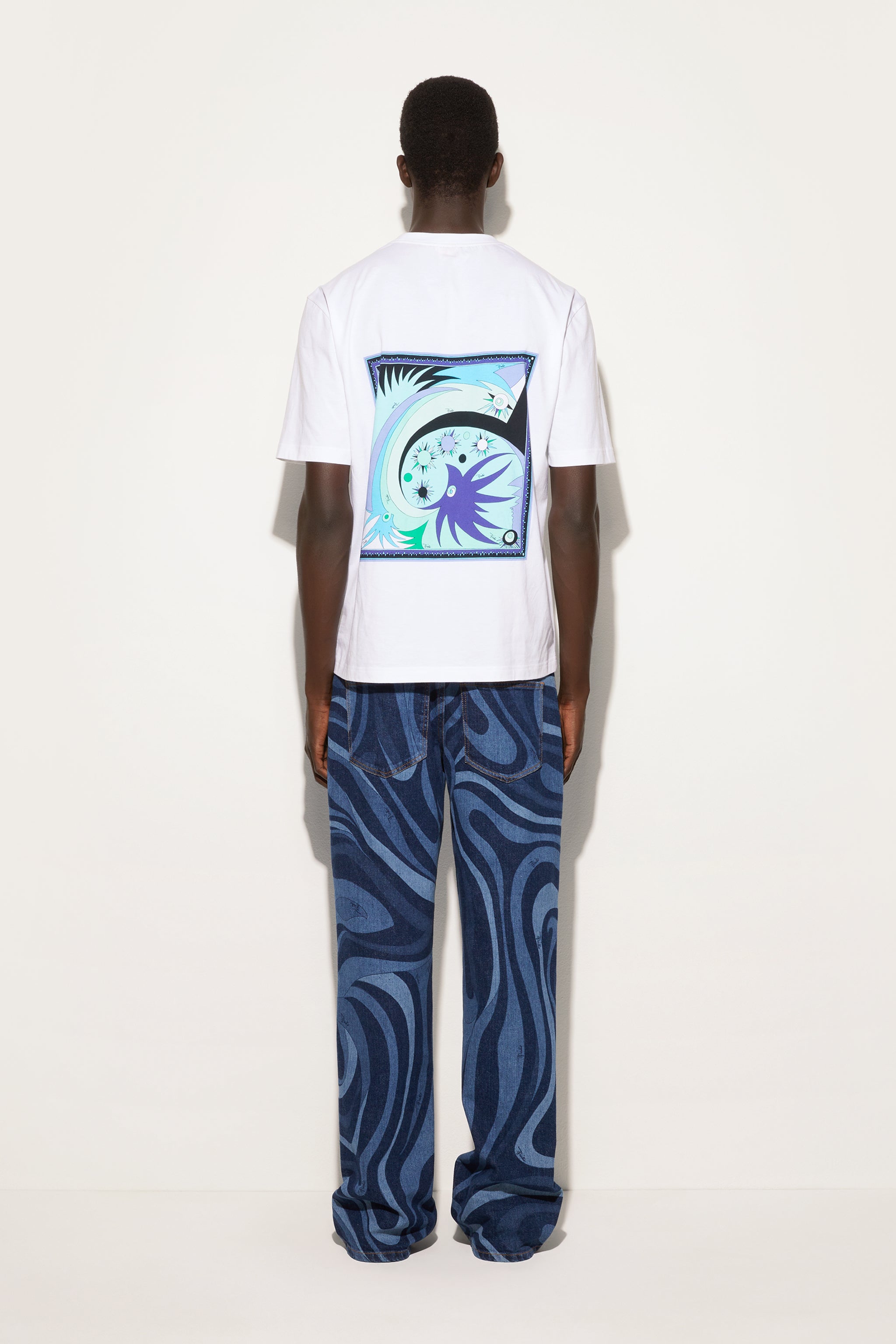 Cotton Back Printed T-Shirt
  Pucci