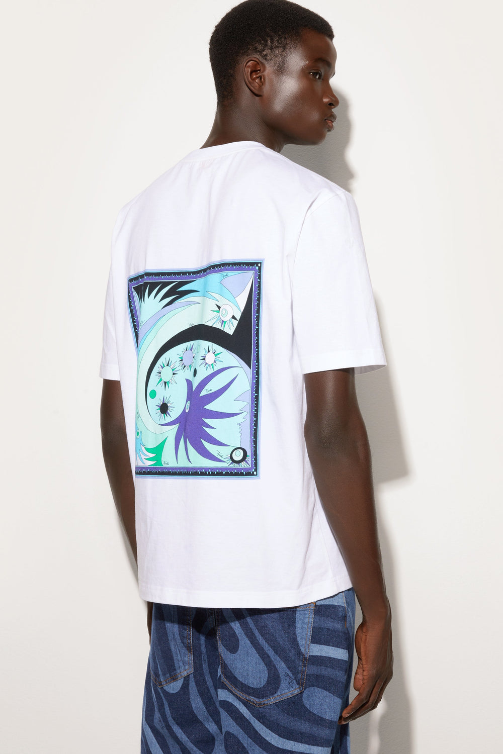 Cotton Back Printed T-Shirt
  Pucci
