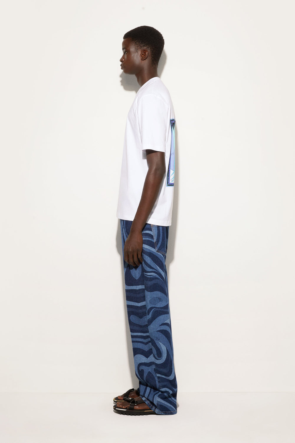 Cotton Back Printed T-Shirt
  Pucci