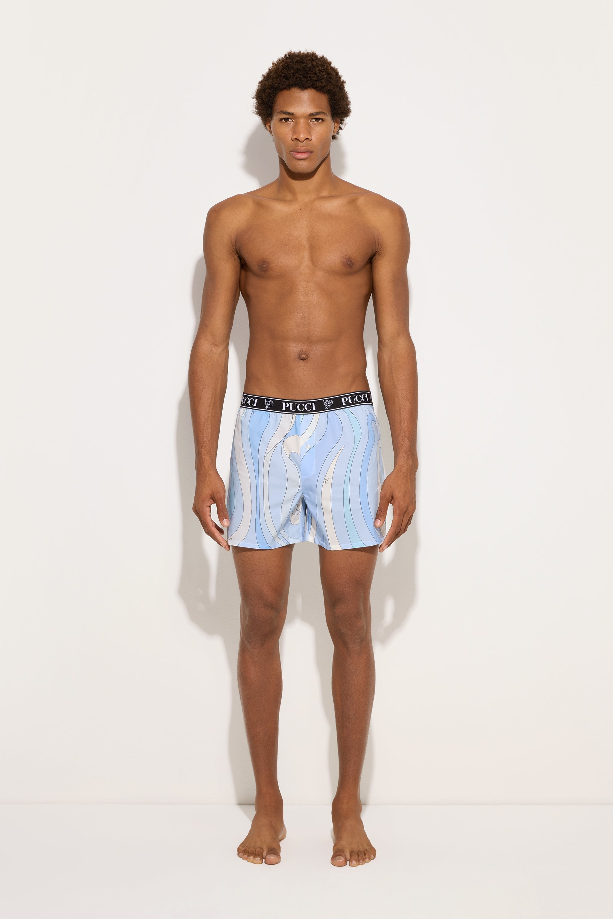 Marmo Print Boxer Shorts
  Pucci