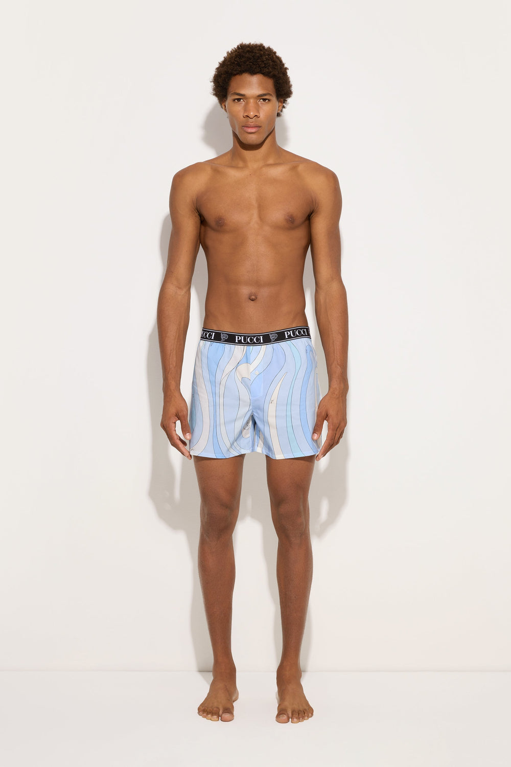 Marmo Print Boxer Shorts
  Pucci