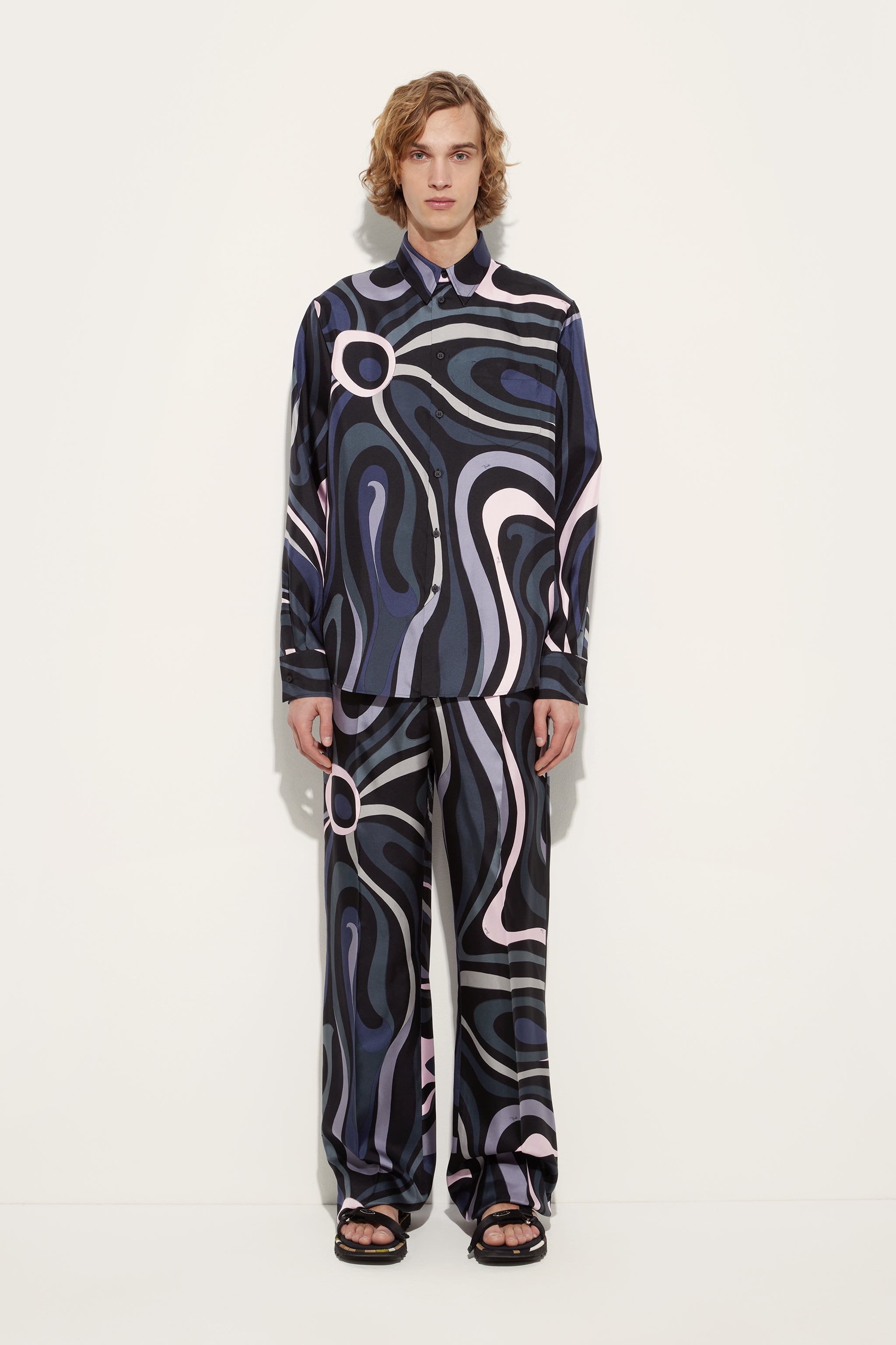 Marmo Print Shirt
  Pucci