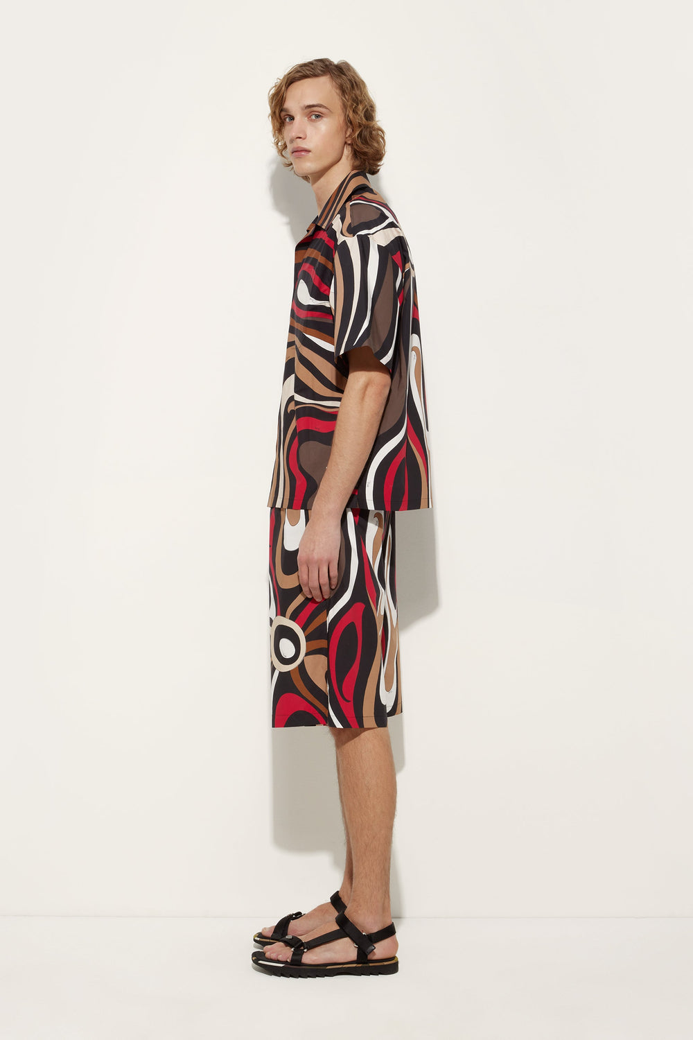 Marmo Print Shorts
  Pucci