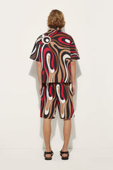 Marmo Print Shorts
  Pucci
