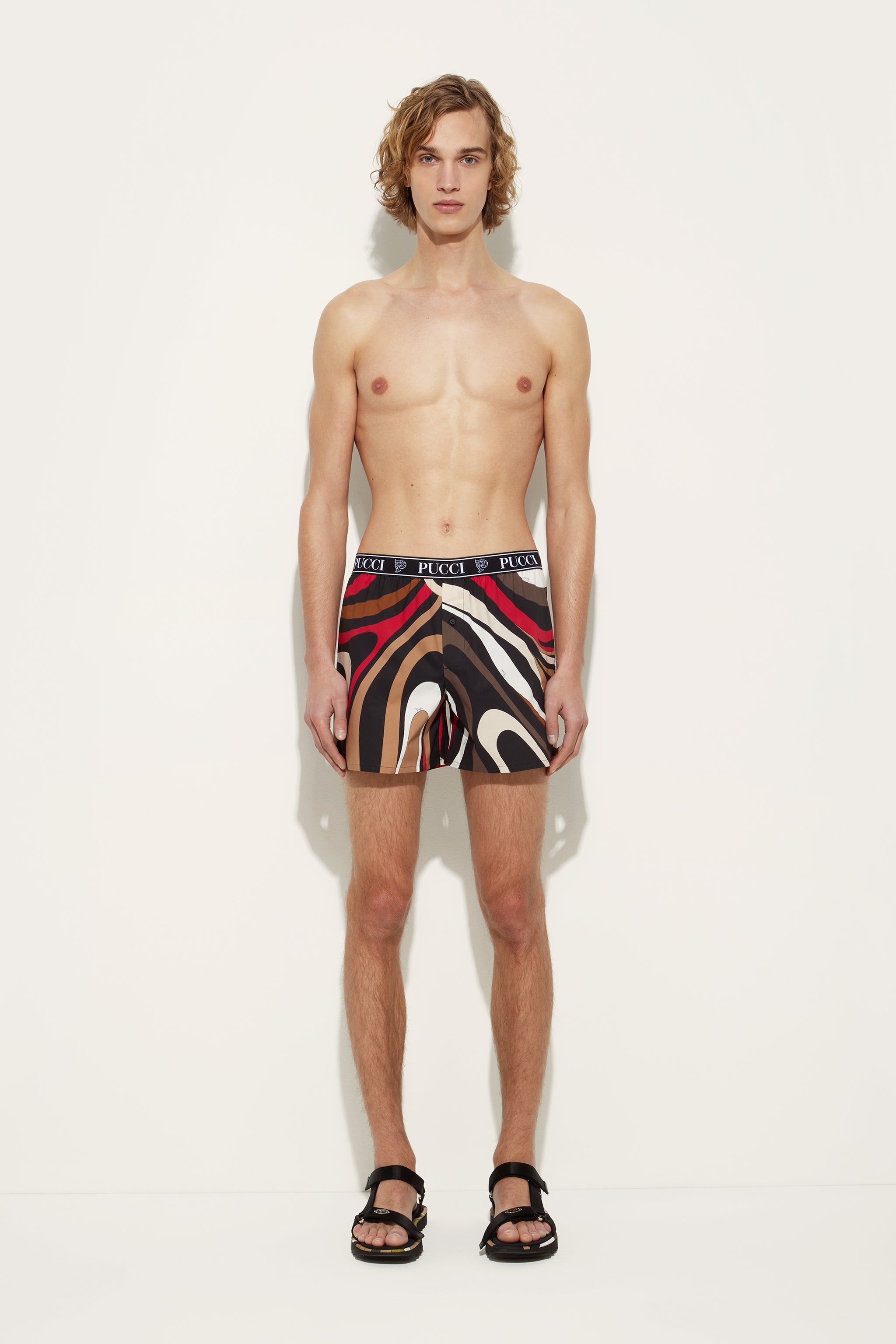Marmo Print Boxer Shorts
  Pucci
