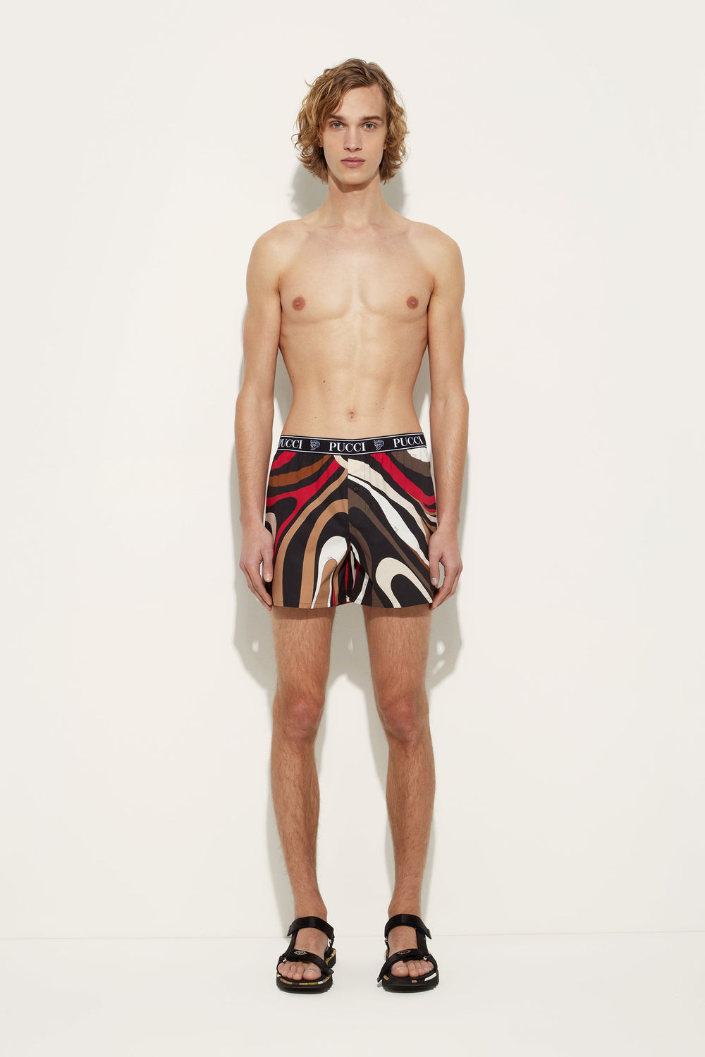 Marmo Print Boxer Shorts
  Pucci