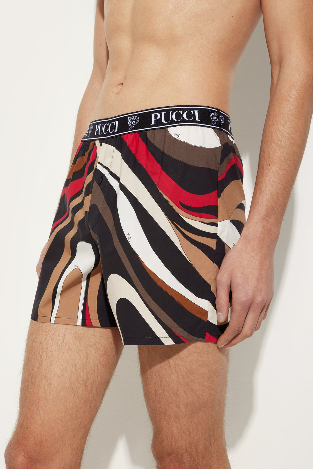 Marmo Print Boxer Shorts
  Pucci
