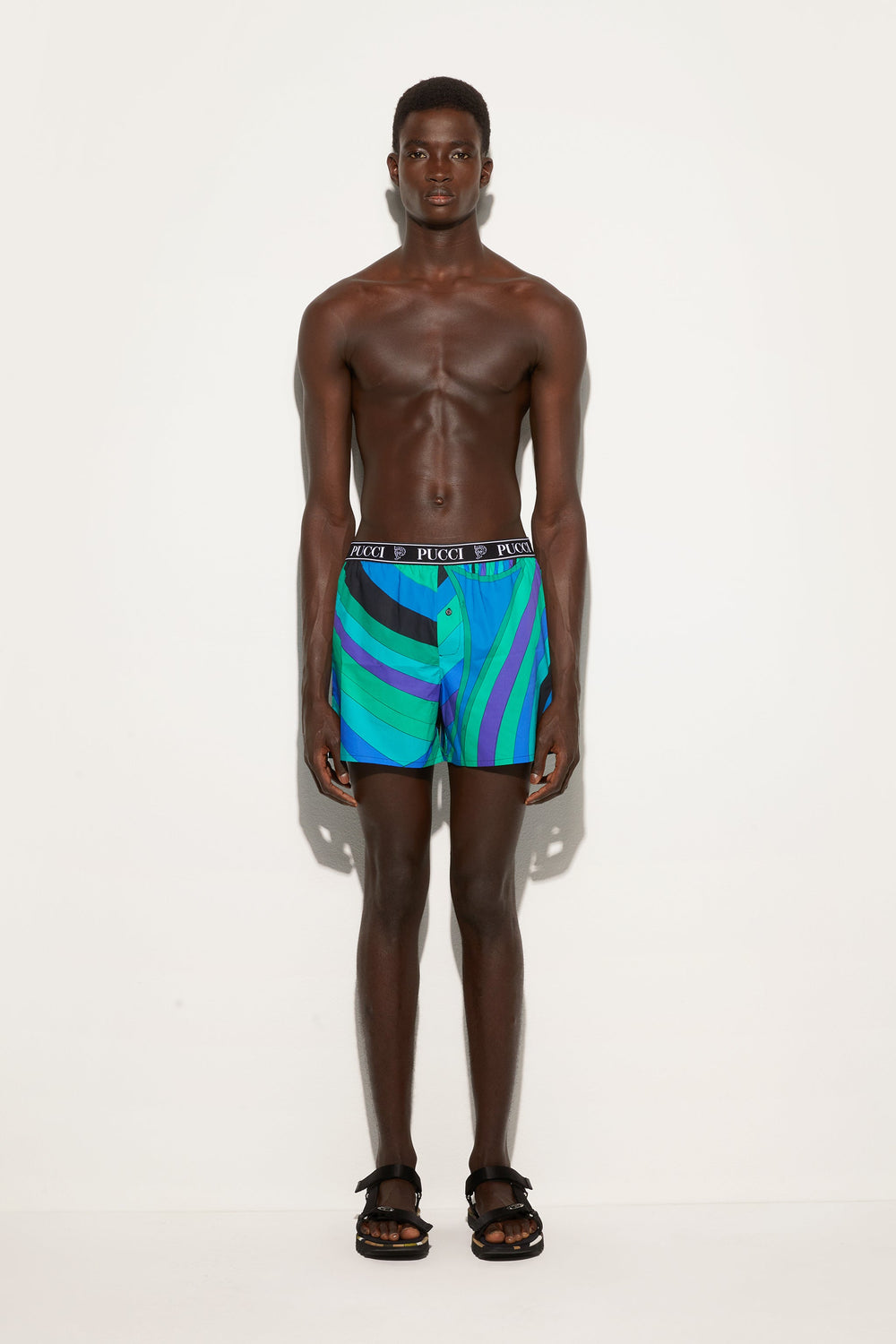 Iride Print Boxer Shorts
  Pucci