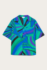 Iride Print Bowling Shirt
  Pucci