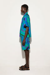 Iride Print Shorts
  Pucci