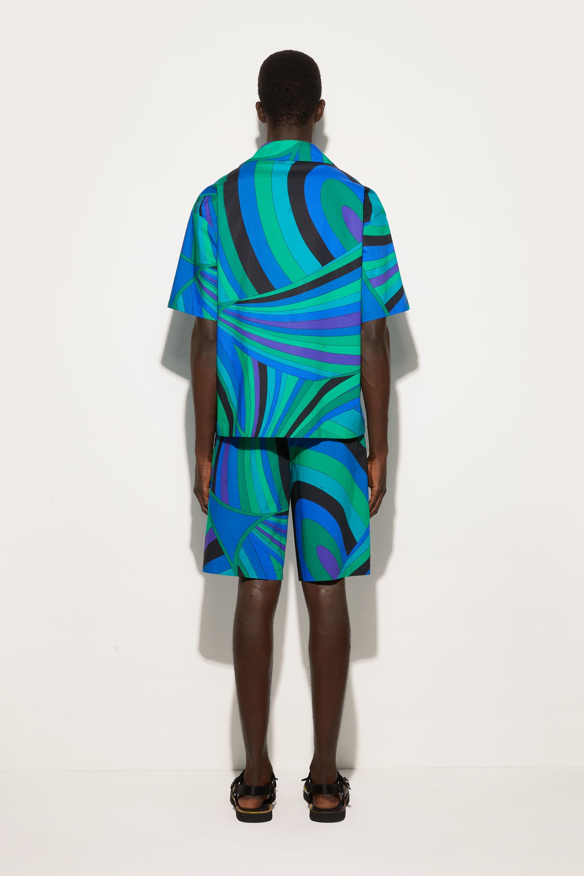 Iride Print Shorts
  Pucci