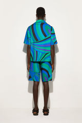 Iride Print Shorts
  Pucci
