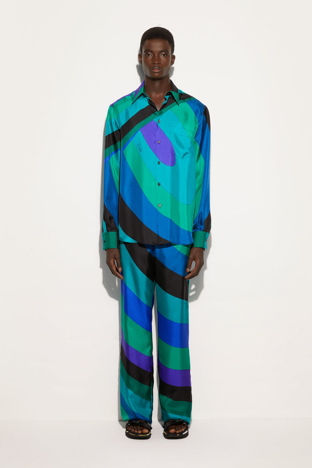 Iride Print Shirt
  Pucci