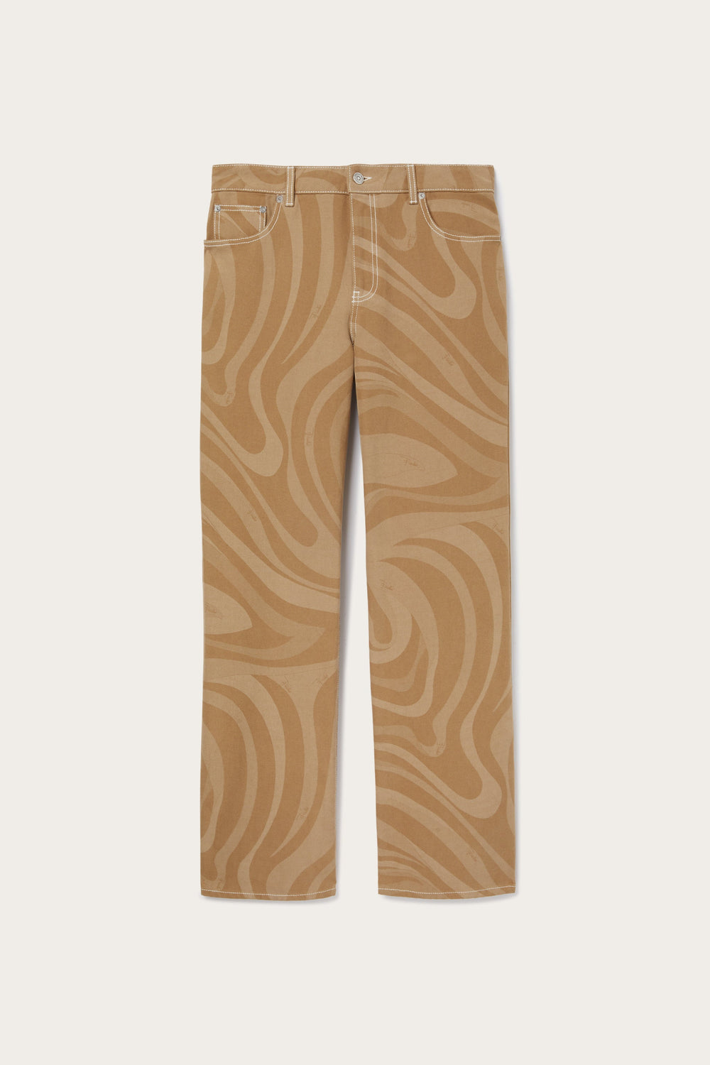 Marmo Print Canvas Pants
  Pucci