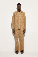 Marmo Print Canvas Pants
  Pucci
