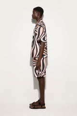 Marmo Print Bowling Shirt
  Pucci