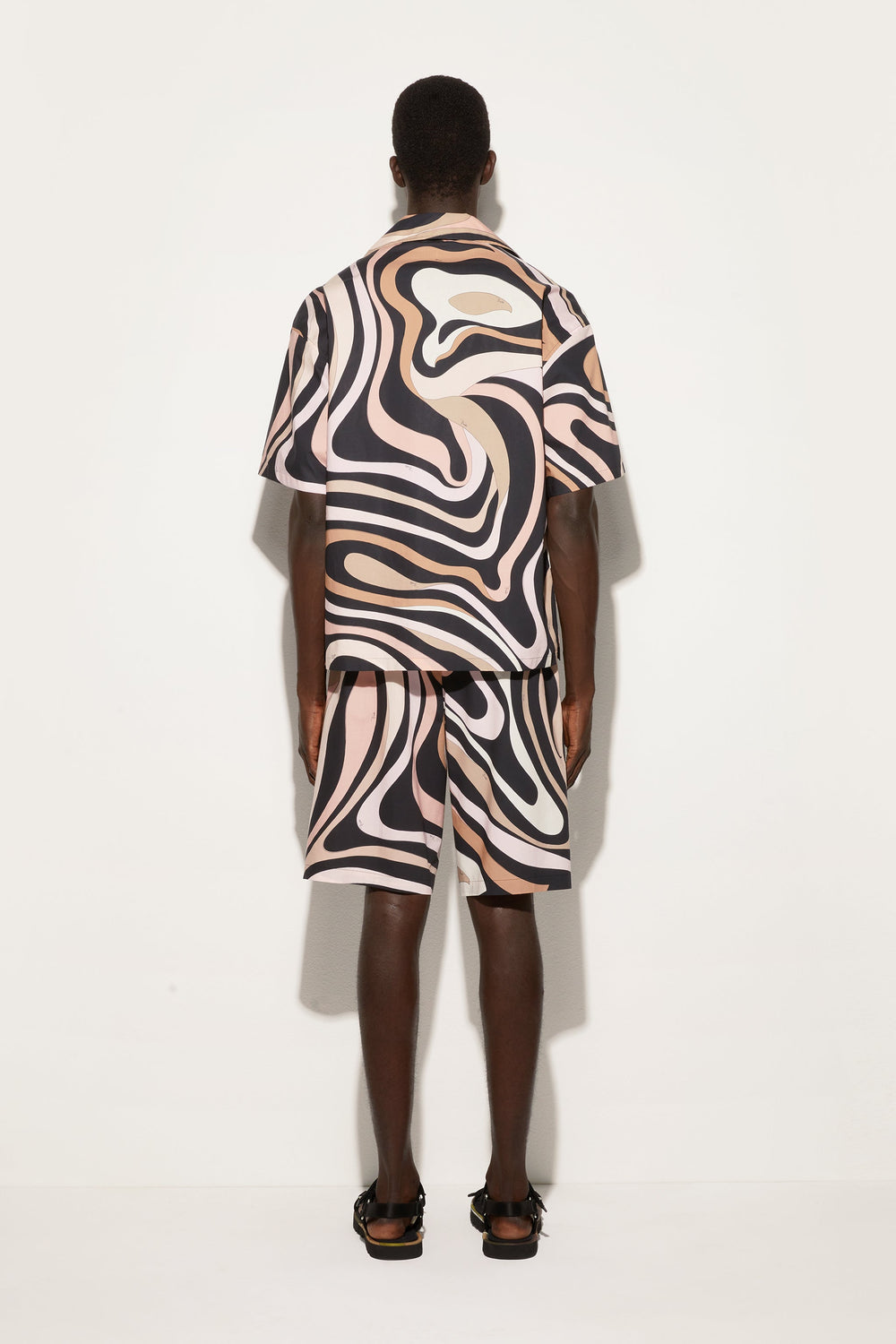 Marmo Print Bowling Shirt
  Pucci