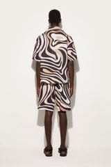 Marmo Print Bowling Shirt
  Pucci