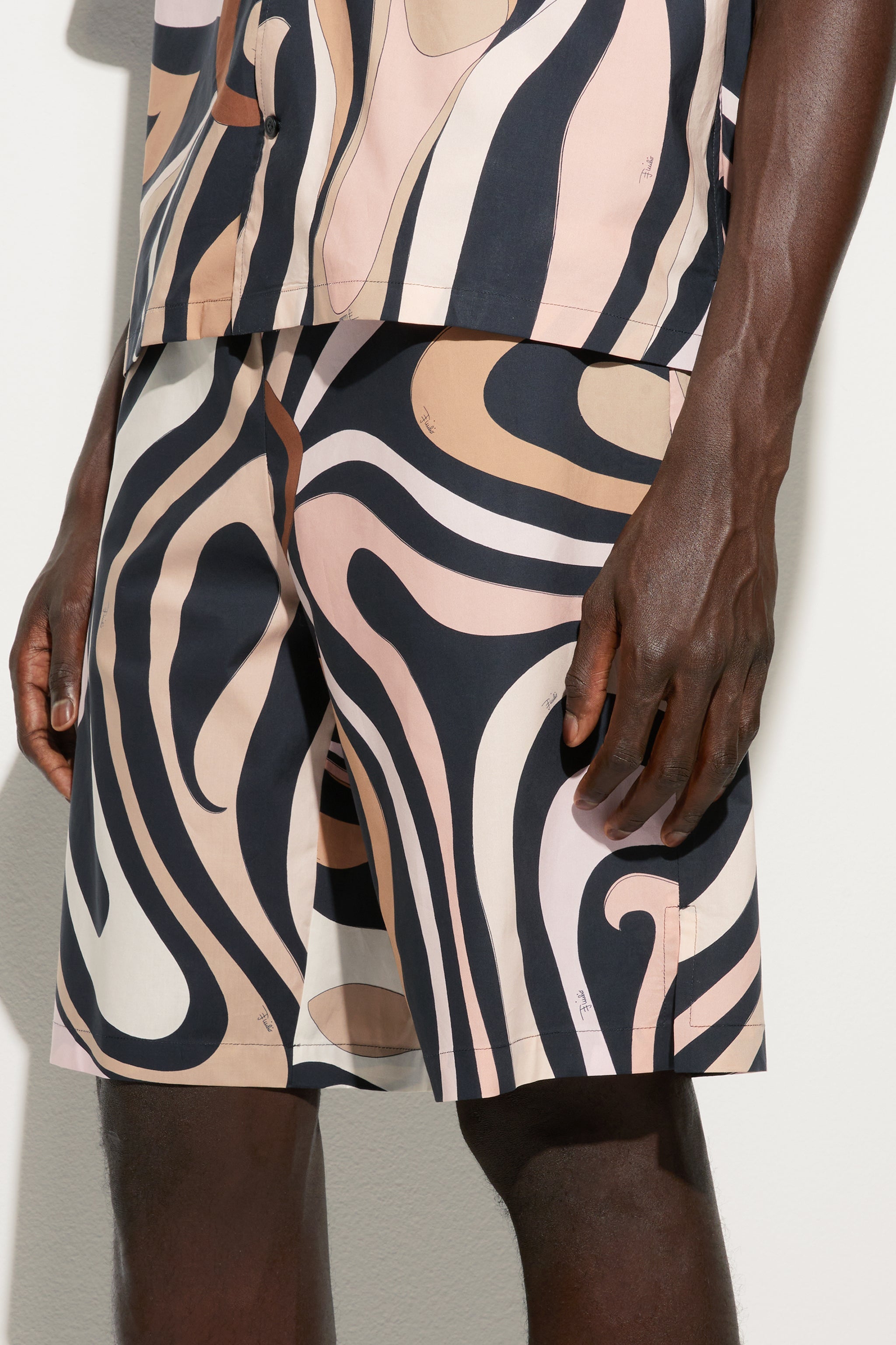 Marmo Print Shorts
  Pucci