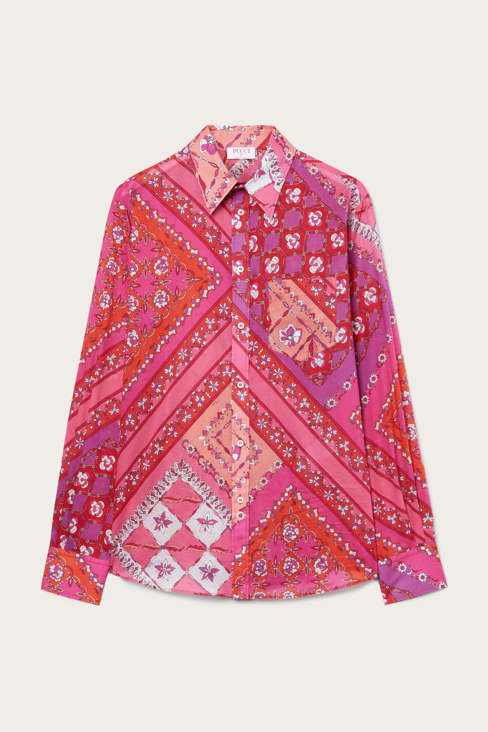 Festa Print Oversized Shirt
  Pucci