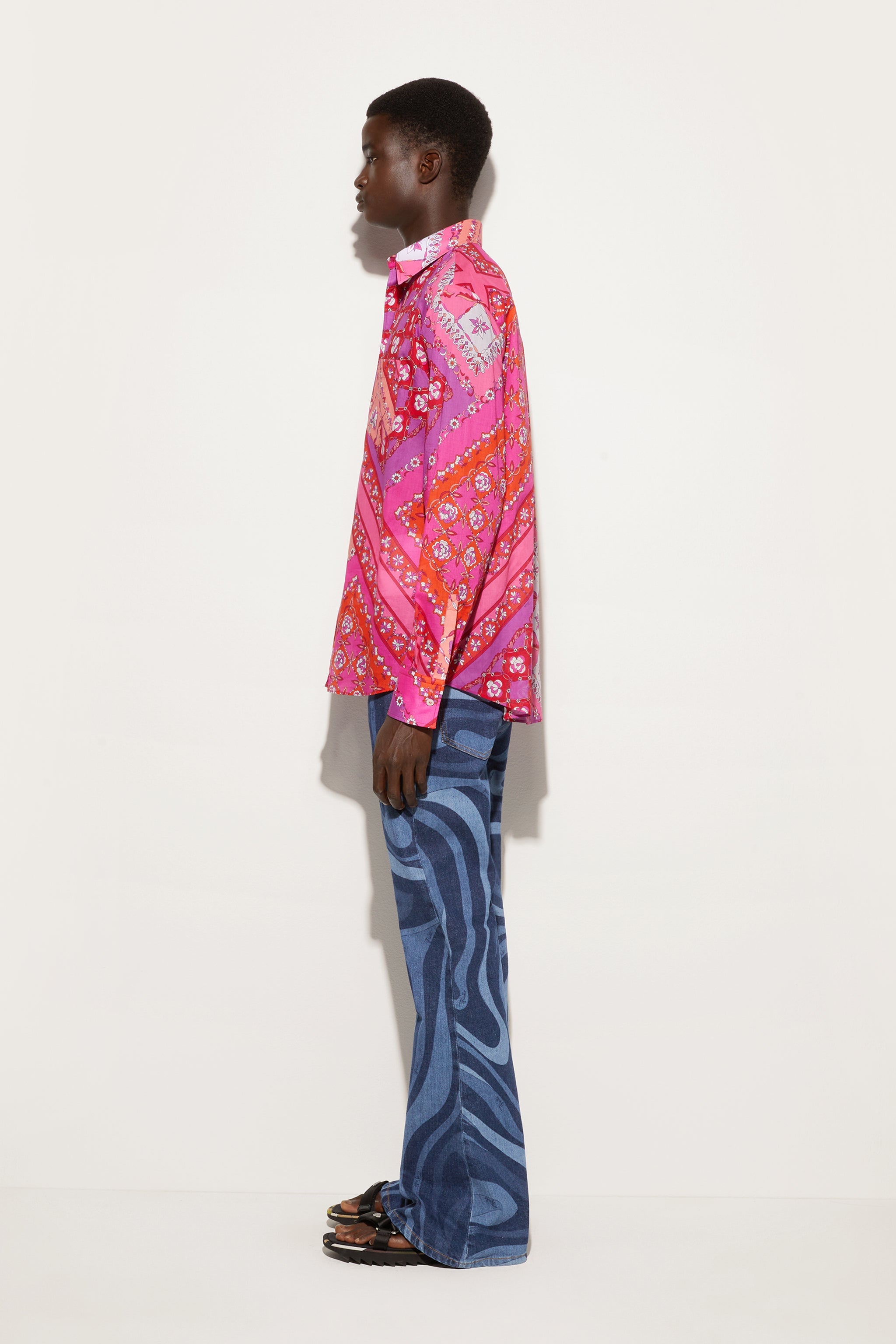 Festa Print Oversized Shirt
  Pucci