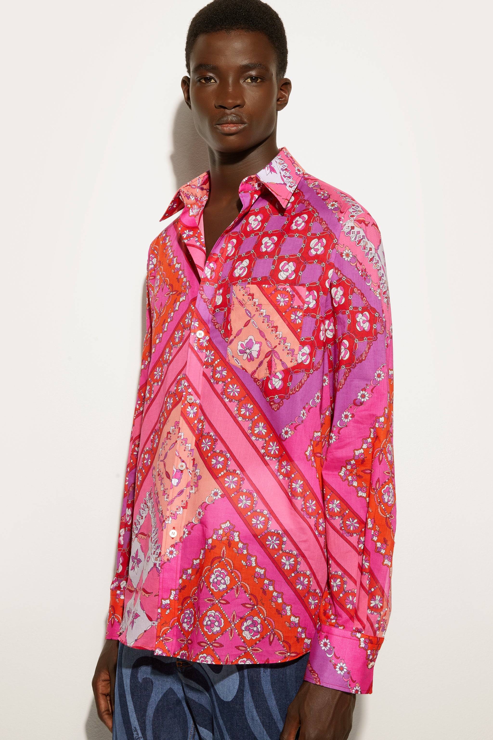 Festa Print Oversized Shirt
  Pucci