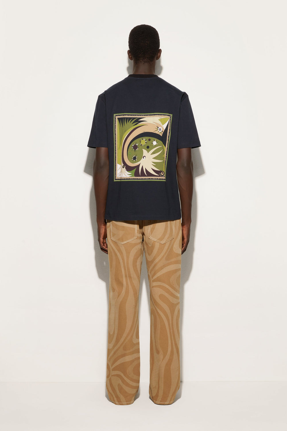 Cotton Back Printed T-Shirt
  Pucci