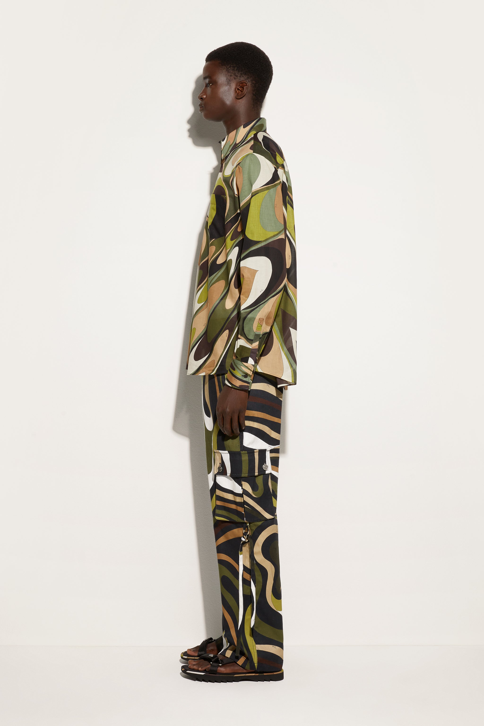 Marmo Print Cargo Pants
  Pucci