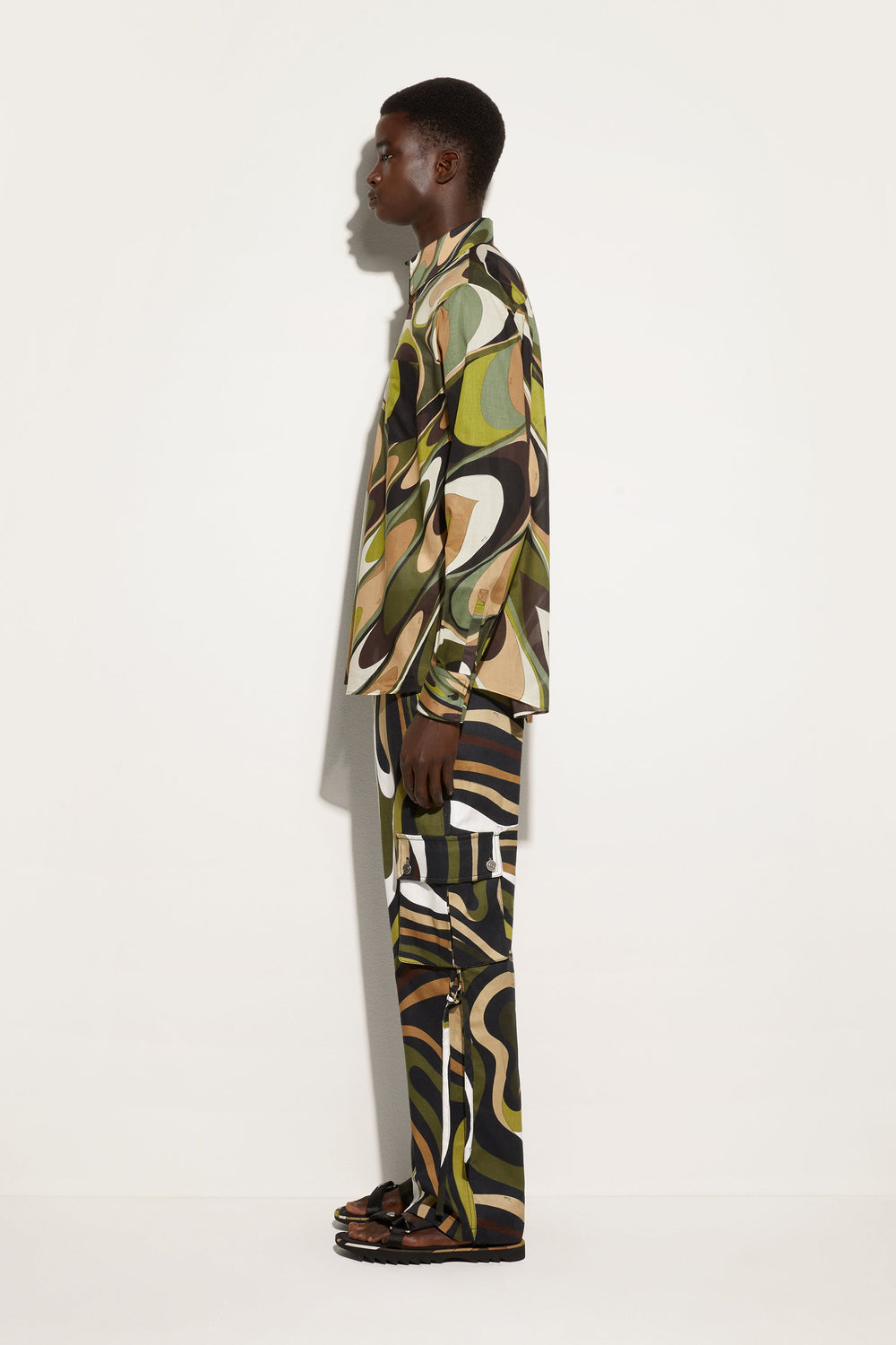 Marmo Print Cargo Pants
  Pucci