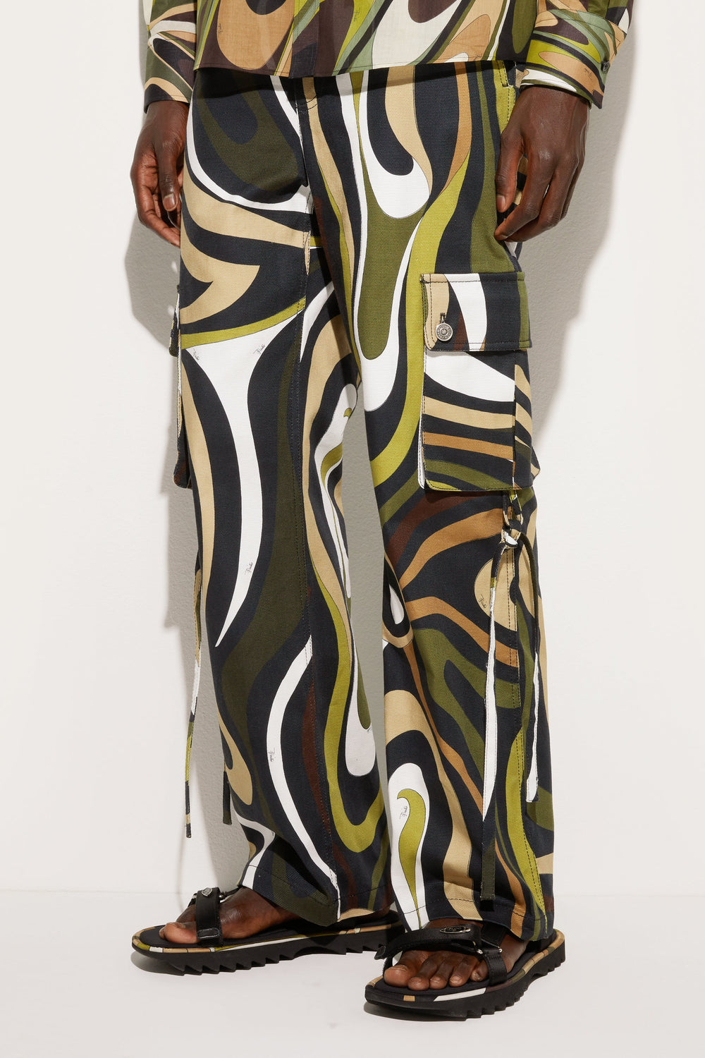 Marmo Print Cargo Pants
  Pucci