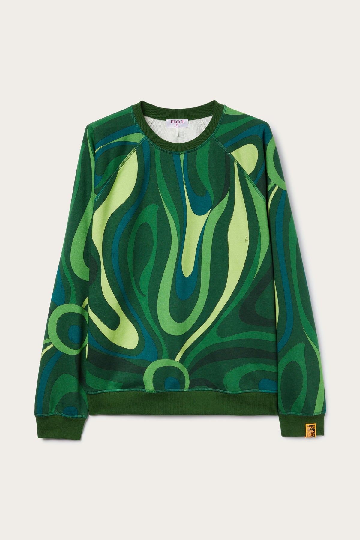 Marmo Print Fleece Sweatshirt
  Pucci