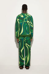 Marmo Print Fleece Sweatshirt
  Pucci