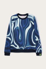 Marmo Print Fleece Sweatshirt
  Pucci