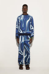 Marmo Print Fleece Sweatshirt
  Pucci