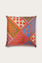 Patchwork-Print Large Silk-Twill Cushion
  Pucci