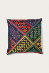 Patchwork-Print Large Silk-Twill Cushion
  Pucci