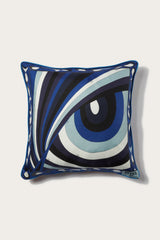 Orchidee and Iride-Print Small Silk-Twill Cushion
  Pucci