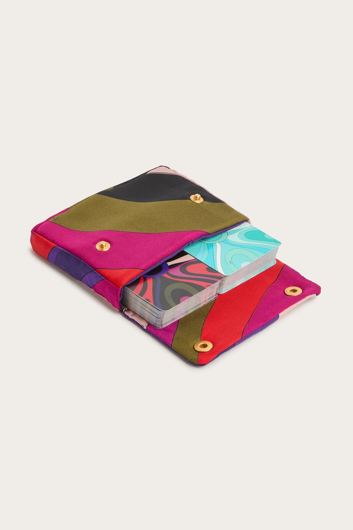 Playing Cards with Marmo Print Case
  Pucci