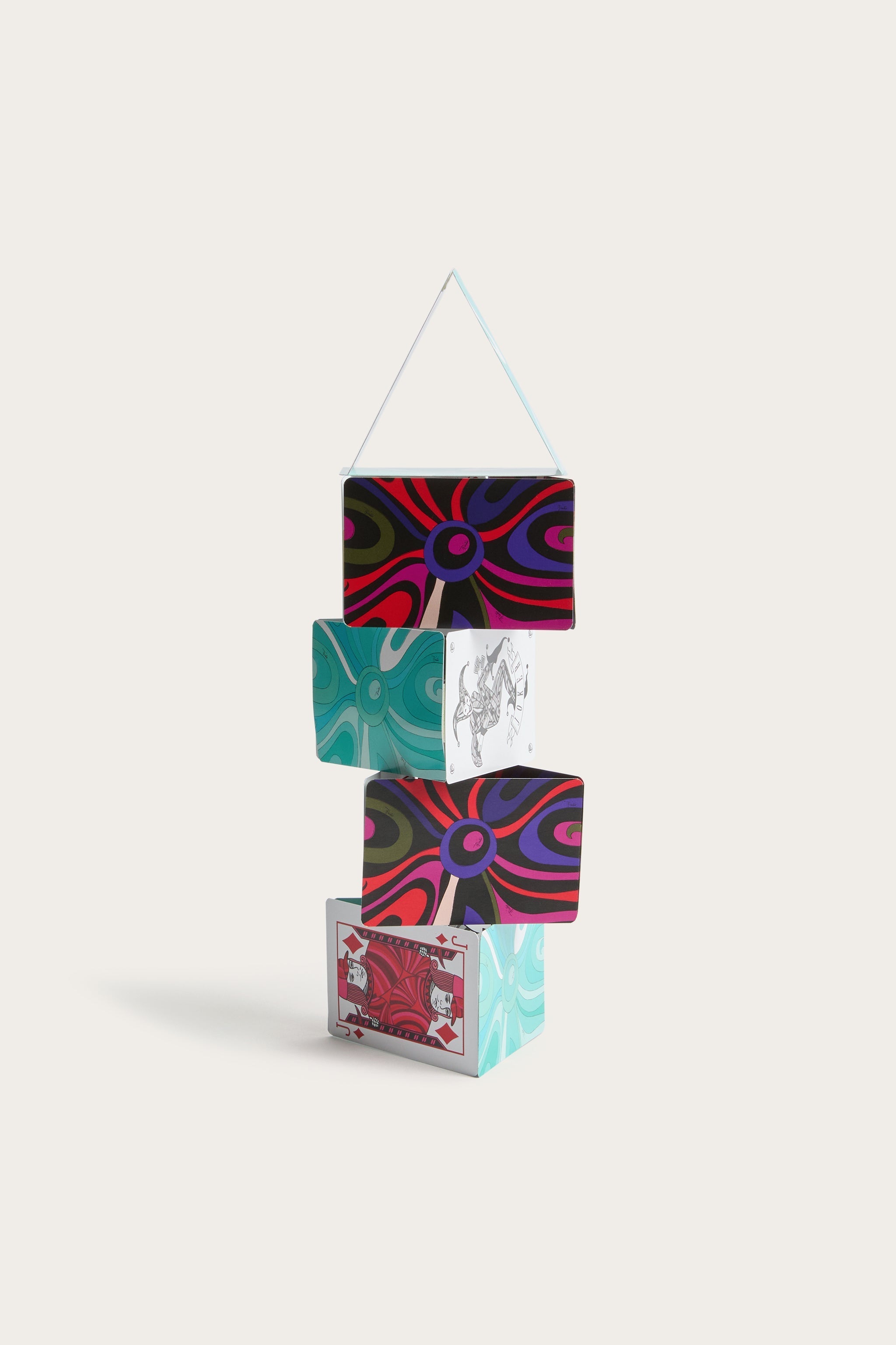 Playing Cards with Marmo Print Case
  Pucci