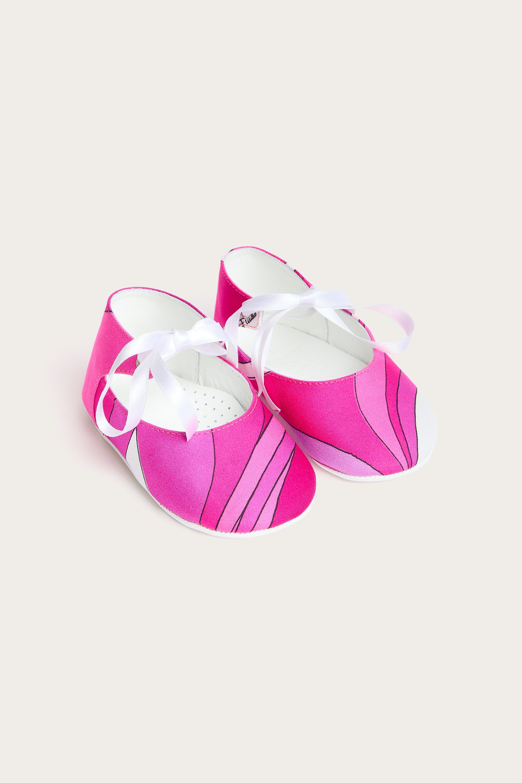 Onde Print Newborn Ballerina Flats
  Pucci