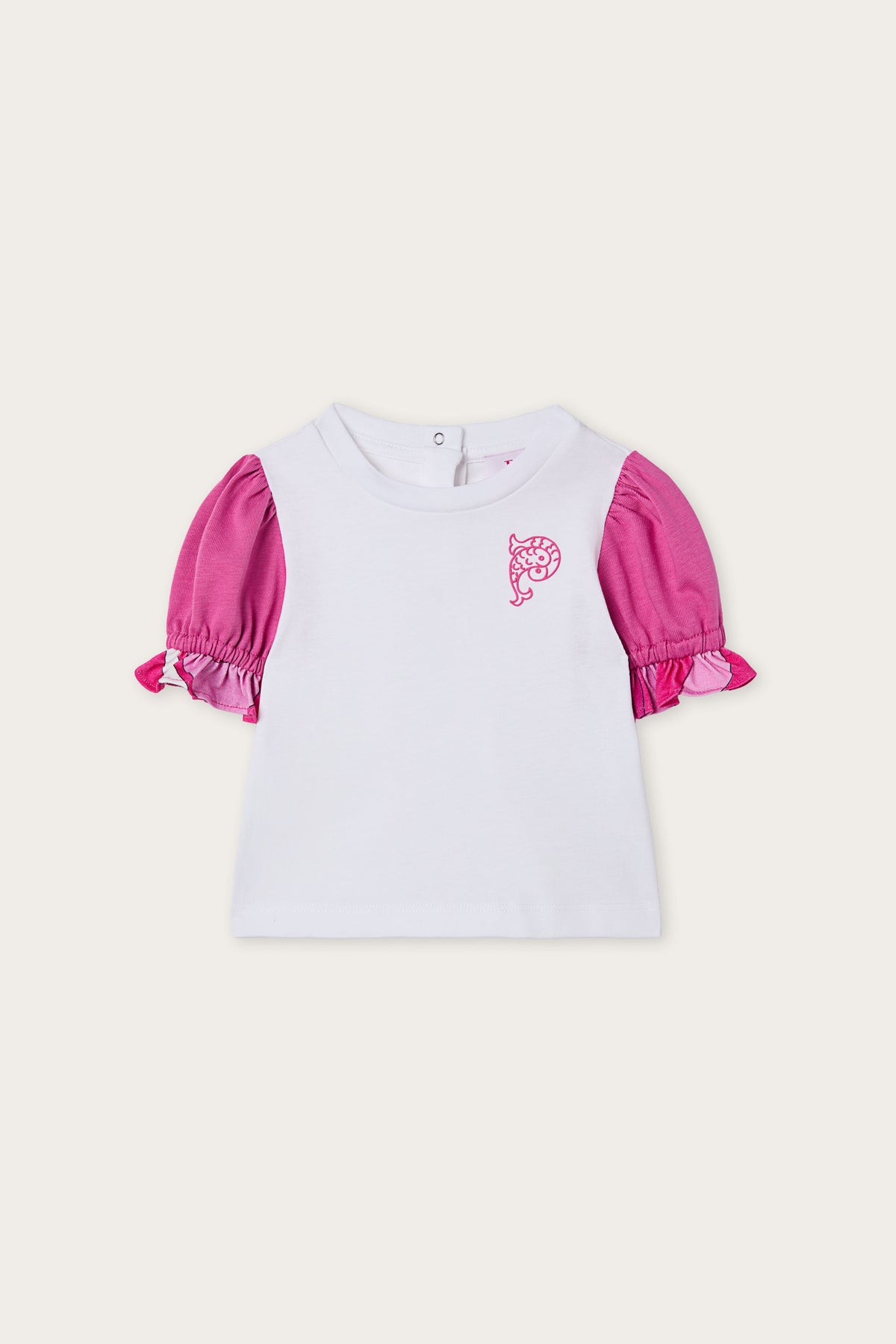 T-shirt with Embroidered Logo
  Pucci